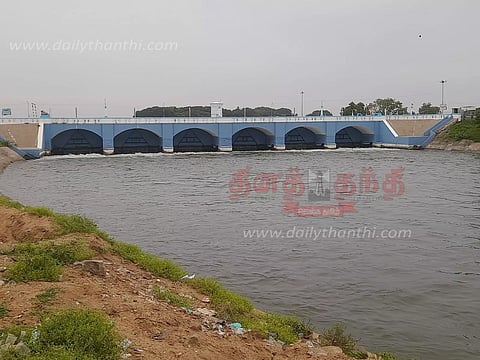 கல்லணை கால்வாயில் தண்ணீர் திறப்பு