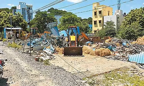 கொளப்பாக்கத்தில் ரூ.63 கோடி மதிப்பிலான ஆக்கிரமிப்பு கோவில் நிலம் மீட்பு