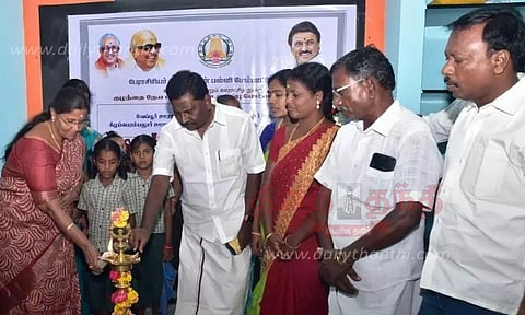 ரூ.1.12 கோடியில் பள்ளி வகுப்பறை கட்டிடங்கள் திறப்பு