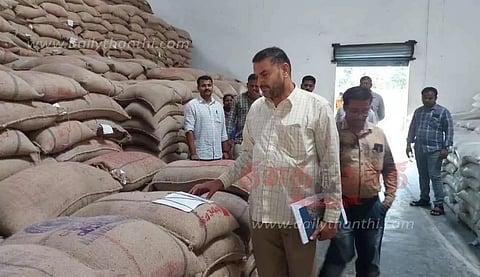 6 மாதத்திற்கு தேவையான தானியங்கள் கையிருப்பில் உள்ளன