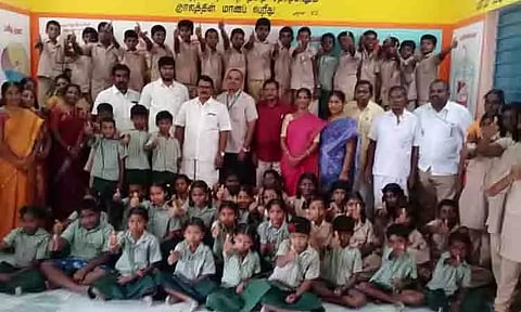 புதிய பள்ளி வகுப்பறை கட்டிடம் திறப்பு