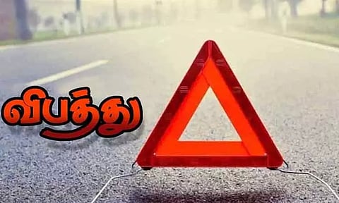 திருத்தணி அருகே மோட்டார் சைக்கிள்கள் மோதல்; வாலிபர் படுகாயம்