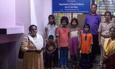 கிரிவலப் பாதையில் பிச்சை எடுத்த குழந்தைகள் - விசாரணையில் வெளியான அதிர்ச்சி தகவல்