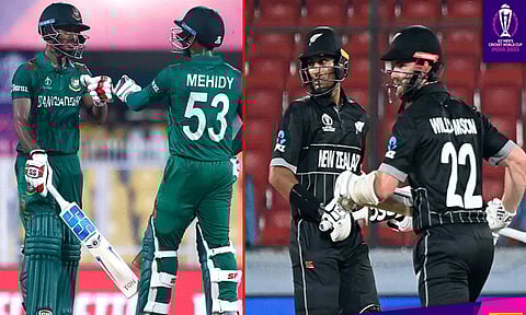 உலகக்கோப்பை பயிற்சி ஆட்டம்: நியூசிலாந்து, வங்காளதேச அணிகள் வெற்றி.!