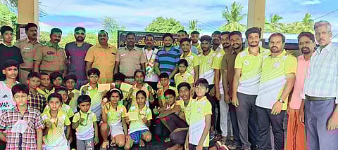 போதை, உலக வெப்பமயமாதல் தடுப்பு விழிப்புணர்வு மினி மாரத்தான்