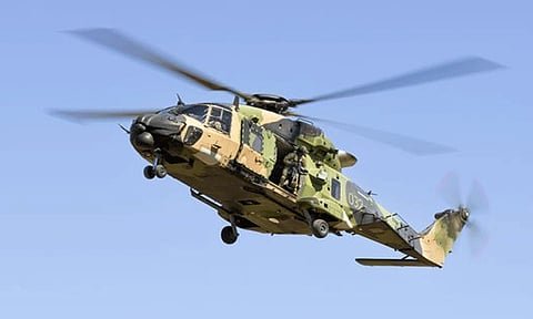 ஆஸ்திரேலியாவில் ராணுவத்தில் இருந்து விடுவிக்கப்பட்ட தைபான் ரக ஹெலிகாப்டர்கள்