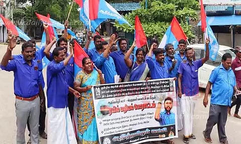 ஆதிதமிழர் கட்சியினர் கைது