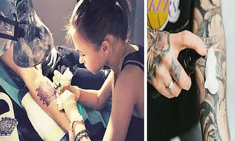 'டாட்டூ' வரைந்ததற்கு பிறகான பராமரிப்புகள்