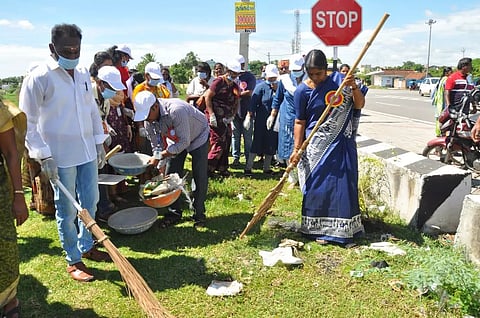 குப்பையில்லா இந்தியா விழிப்புணர்வு நிகழ்ச்சி