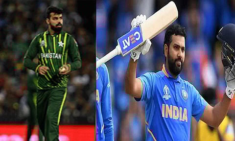 'ரோகித் சர்மா அபாயகரமான பேட்ஸ்மேன்'- பாகிஸ்தான் துணை கேப்டன் ஷதாப் கான் பேட்டி