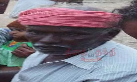 தலையில் கல்லைப்போட்டு மனைவியை கொன்ற விவசாயி