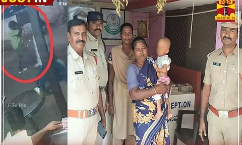 திருப்பதி பேருந்து நிலையத்தில் கடத்தப்பட்ட தமிழகத்தை சேர்ந்த 2 வயது குழந்தை மீட்பு