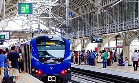 கடந்த ஒரே மாதத்தில் மெட்ரோ ரெயிலில் 84 லட்சம் பேர் பயணம் - அதிகாரிகள் தகவல்