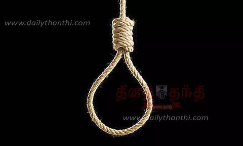 தூக்கில் பிணமாக தொங்கிய பெண்