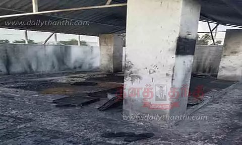 பட்டாசு ஆலை விபத்தில் பெண் உள்பட 3 பேர் படுகாயம்