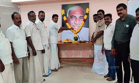 காமராஜர் நினைவு தினம் அனுசரிப்பு