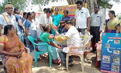 காய்ச்சல் தடுப்பு சிறப்பு முகாம்