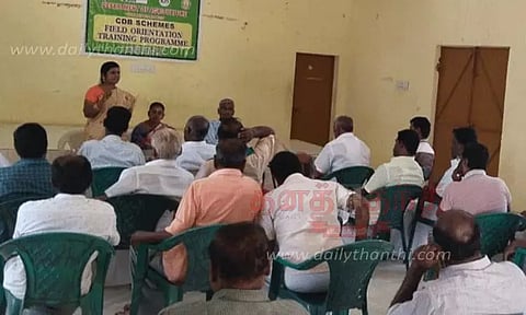 விவசாயிகளுக்கு விழிப்புணர்வு முகாம்