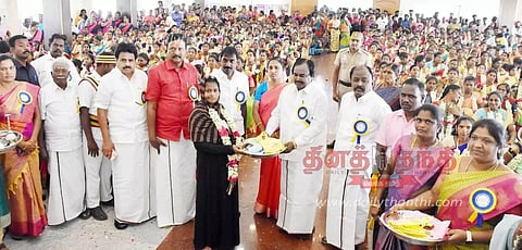 கர்ப்பிணிகள் பரிசோதனைக்காக ரூ.15 கோடியில் வசதிகள்- துணை சபாநாயகர் கு.பிச்சாண்டி பேச்சு