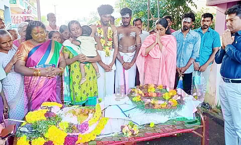 வியாபாரியின் உடல் உறுப்புகள் தானம்