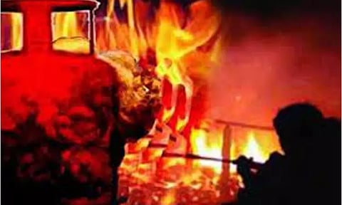 நாமக்கல்லில் சிலிண்டர் வெடித்து விபத்து - இருவர் உயிரிழப்பு