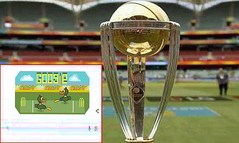 உலக கோப்பை தொடருக்காக சிறப்பு டூடுல் வெளியிட்டது கூகுள்!