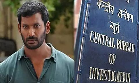 மும்பை சென்சார் போர்டு அதிகாரிகள் மீது நடிகர் விஷால் புகார் - வழக்குப்பதிவு செய்தது சி.பி.ஐ.