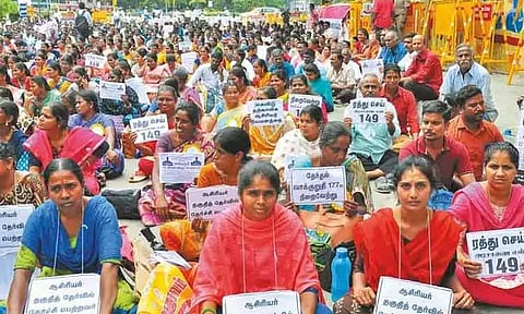 டெட் தேர்வு தேர்ச்சி பெற்றவர்களின் போராட்டம் வாபஸ்