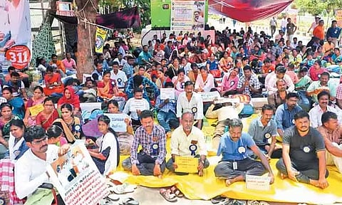 சென்னையில் போராட்டத்தில் ஈடுபட்டு கைதான ஆசிரியர்கள் விடுவிப்பு