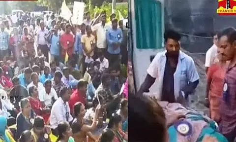 இடைநிலை ஆசிரியர்கள் வேலை நிறுத்த போராட்டம் தொடரும் என அறிவிப்பு