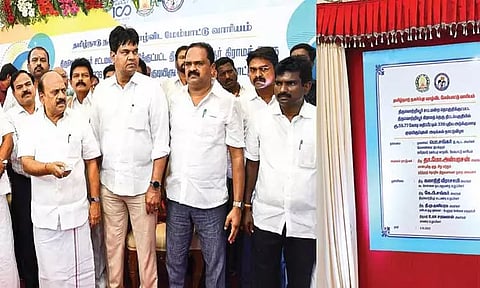 திருவொற்றியூர், செட்டித்தோட்டத்தில் ரூ.105 கோடியில் 579 அடுக்குமாடி குடியிருப்பு