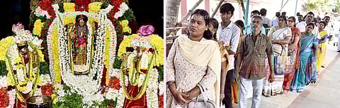 புரட்டாசி மாத 3-வது சனிக்கிழமை: கோட்டை பெருமாள் கோவிலில் சிறப்பு வழிபாடு; திரளான பக்தர்கள் தரிசனம்