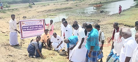 1 லட்சம் பனை விதைகள் விதைக்கும் பணி தீவிரம்