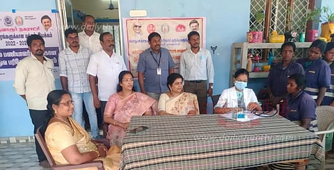தூய்மை பணியாளர்களுக்கு சிறப்பு மருத்துவ முகாம்