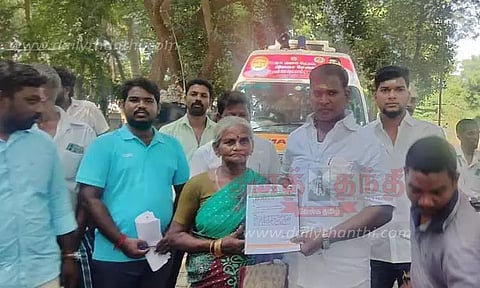 22 பயனாளிகளுக்கு நிதி உதவி