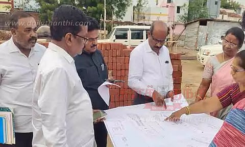 புதிய ஸ்மார்ட் பஸ்நிலைய கட்டுமான பணிகள்