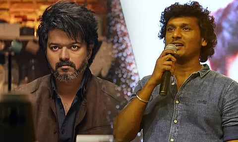 "ஆபாச வசனத்துக்கு விஜய் காரணம் இல்லை"- லோகேஷ் கனகராஜ் விளக்கம்...!