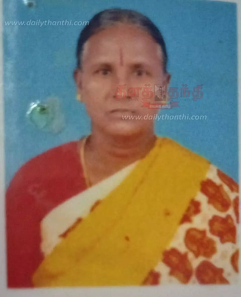 பாப்பிரெட்டிப்பட்டி அருகேமோட்டார் சைக்கிள் மீது பஸ் மோதி பெண் சாவுகணவர் படுகாயம்