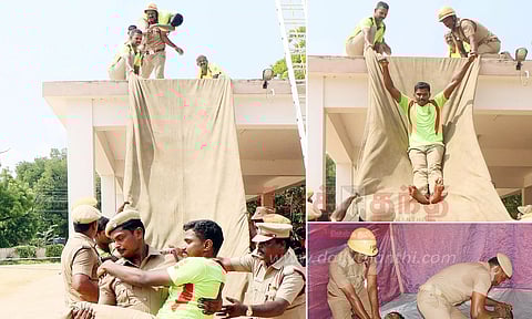 கலெக்டர் அலுவலகத்தில் பாதுகாப்பு ஒத்திகை நிகழ்ச்சி