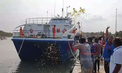 நாகை- இலங்கை கப்பல் போக்குவரத்து 12-ம் தேதிக்கு மாற்றம்