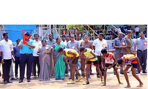 மாவட்ட அளவிலான குடியரசு தின தடகள போட்டிகள்