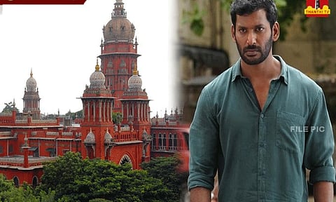 லைகா நிறுவனத்திற்கு செலுத்த வேண்டிய பணத்தை ஏன் இன்னும் செலுத்தவில்லை? - விஷாலுக்கு ஐகோர்ட்டு கேள்வி