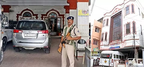 லாட்டரி அதிபர் மார்ட்டினுக்கு சொந்தமான 6 இடங்களில் அமலாக்க துறையினர் சோதனை