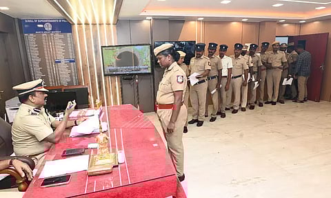 போலீசாருக்கான குறைதீர்வு கூட்டம்