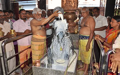 பிரதோஷத்தையொட்டிசிவன் கோவில்களில் சிறப்பு வழிபாடுஏராளமான பக்தர்கள் சாமி தரிசனம்