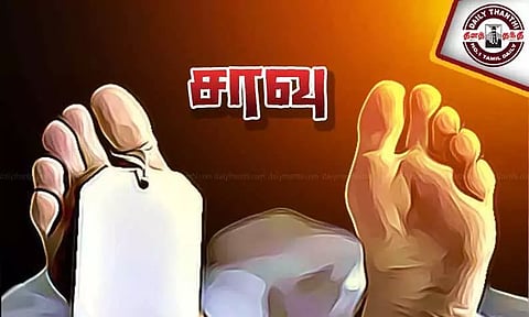 லாரி மோதி வாலிபர் பலி