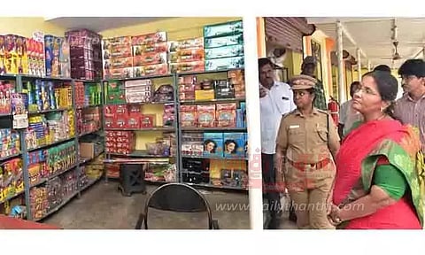 பட்டாசு ஆலை-விற்பனை கடைகளில் விதிகளை மீறினால் கடும் நடவடிக்கை-கலெக்டர் எச்சரிக்கை