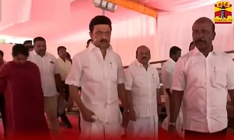 தி.மு.க. மகளிர் உரிமை மாநாட்டிற்கான ஏற்பாடுகளை நேரில் பார்வையிட்டார் முதல்-அமைச்சர் மு.க.ஸ்டாலின்..!