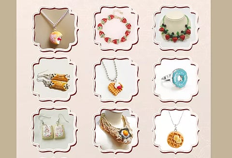 கண்களைக் கவரும் 'உணவு அணிகலன்கள்'