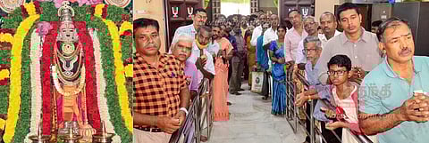 பெருமாள் கோவில்களில் பக்தர்கள் கூட்டம்